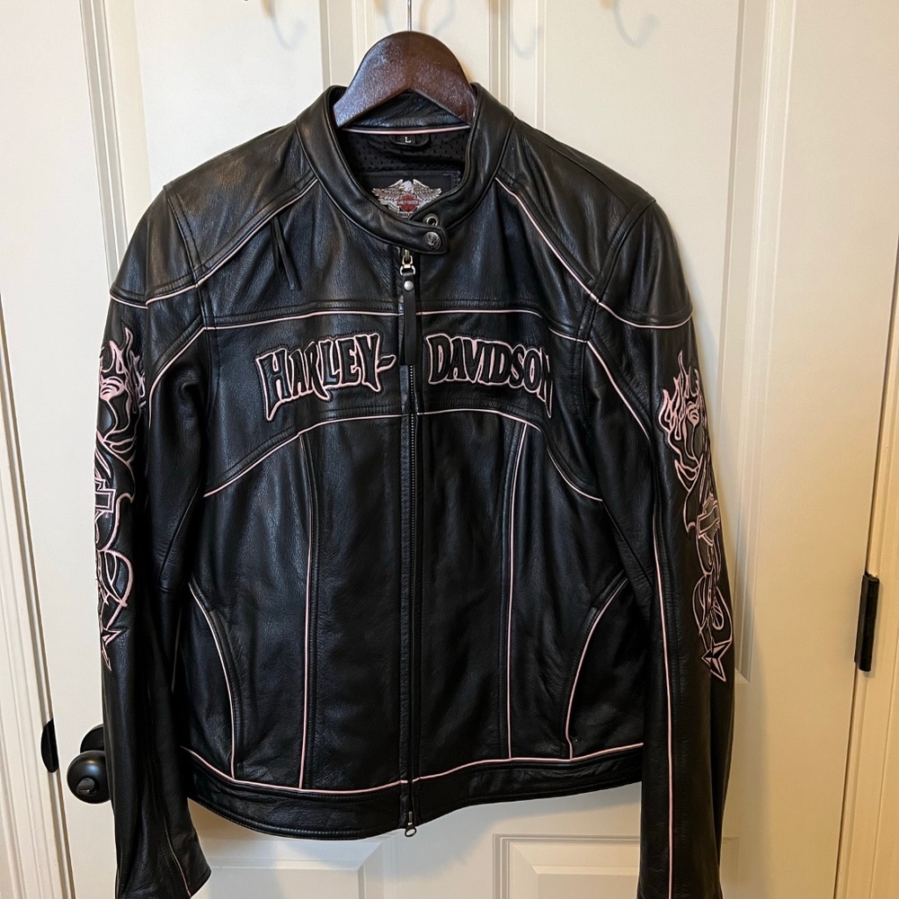 Ladies Harley Davidson Leather Jacket